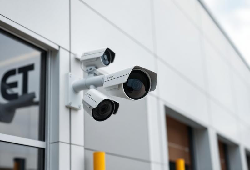 Videoüberwachung Logistikzentrum